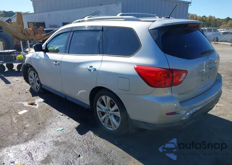 2018 Nissan Pathfinder Sl z USA, uszkodzony, nr VIN 5N1DR2MN1JC650251